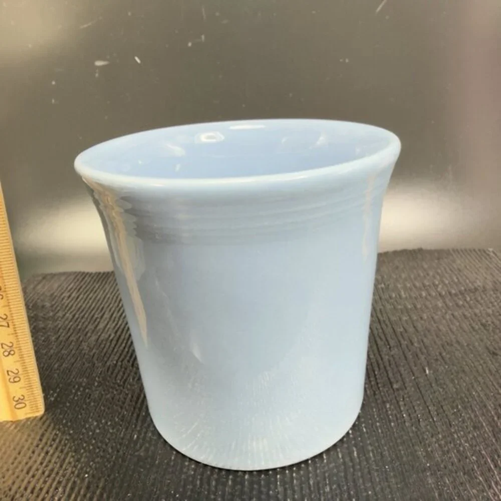 Fiesta Fiestaware USA Coffee Mug Cup Light Blue Stoneware Mug Periwinkle‎ Glaze